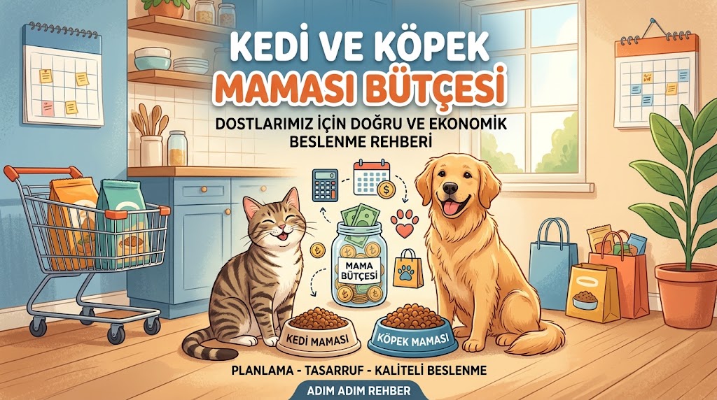 kedi köpek mama masrafları