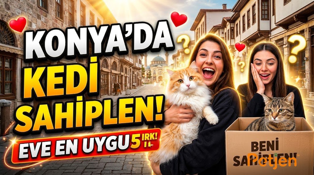 Konya'da Kedi Sahiplenme Rehberi  İklime Uygun Irklar