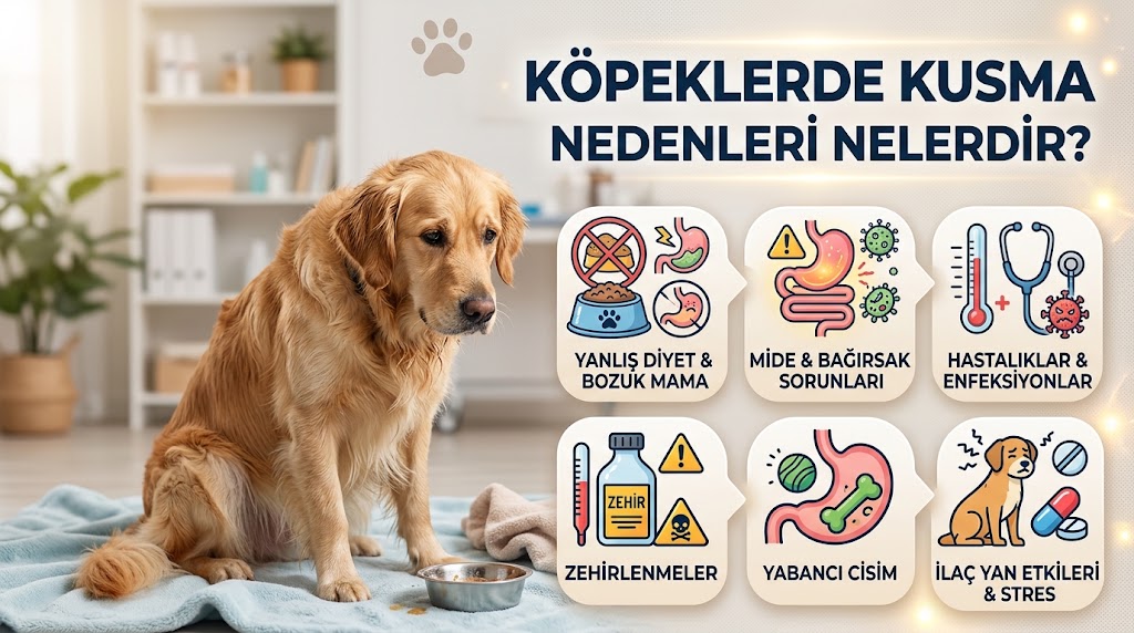Köpeklerde Kusma Neden Olur? Ne Zaman Tehlikeli Olur