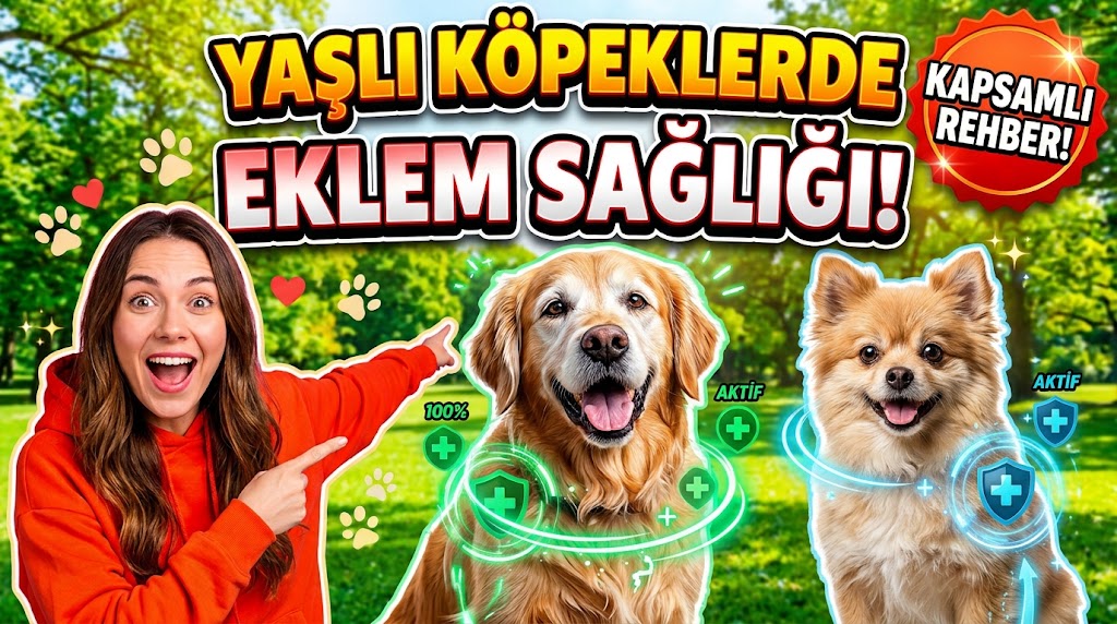 Yaşlı Köpeklerde Eklem Sağlığı: Bakım ve Beslenme Rehberi