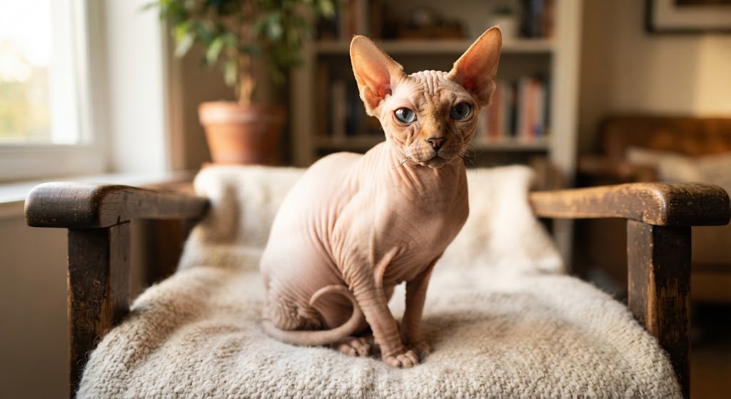 Sphynx (Sfenks Kedisi) Arka Plan